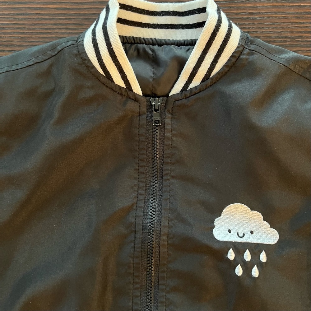 Whistle & Flute Kawaii Cloud Bomber Jacket
